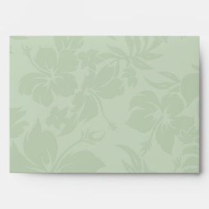 Hawaiian Tropical Hibiscus Matching Envelopes