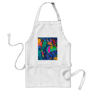 Hawaiian Tropical Jungle Adult Apron