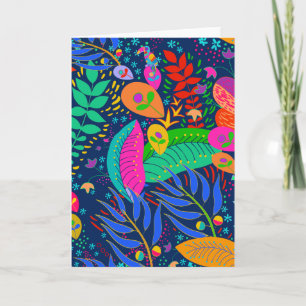 Hawaiian Tropical Jungle Card