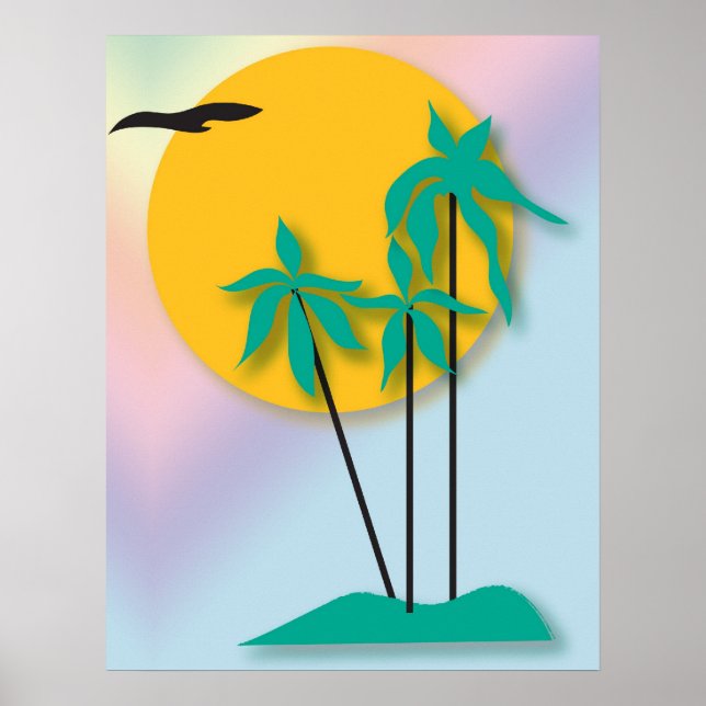 Hawaiian Tropical Poster (Front)