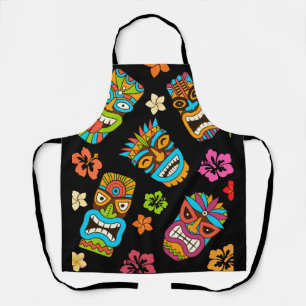 Hawaiian Tropical Print Apron
