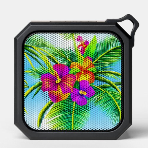 Hawaiian Tropical Seamless Pattern Bluetooth Speaker