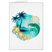 HAWAIIAN TROPICAL SURF ART (Front)