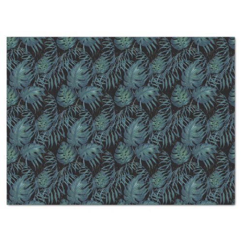 Hawaiian Tropics Monstera Leaves Tissue Paper