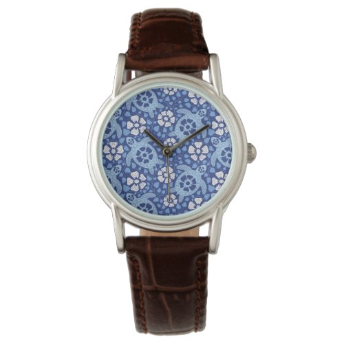 Hawaiian Turtle Batik Watch