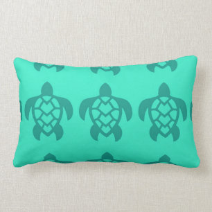 Hawaiian Turtle Lumbar Pillow