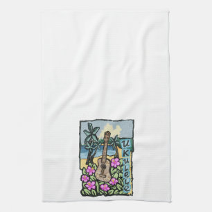 Hawaiian Ukulele, Kitchen Towel