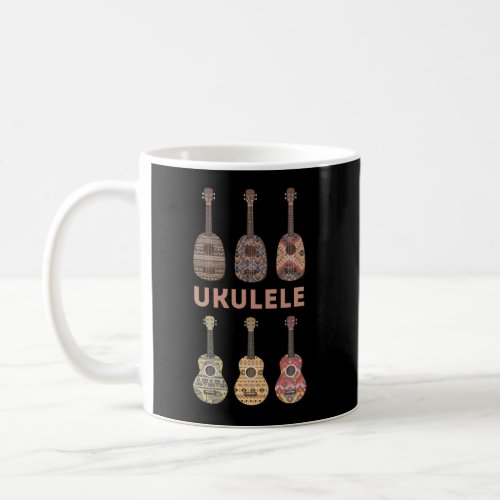 Hawaiian Ukulele Types of Musical Instruments Coffee Mug