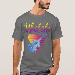 Hawaiian Ukulele Uke 80S 90S Ukulele vintage T-Shirt
