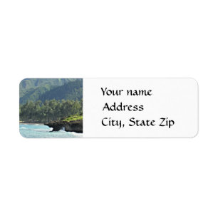Hawaiian Vacation Return Address Labels