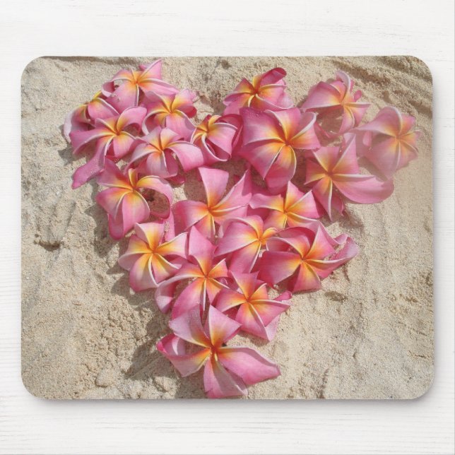 Hawaiian Valentine Mouse Pad (Front)
