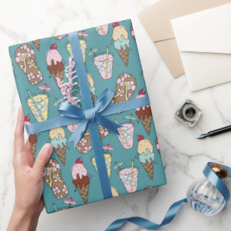 Hawaiian Vibes Wrapping Paper