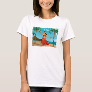 Hawaiian Vintage Mele Kalikimaka Postcard T-Shirt