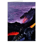 Hawaiian Volcano Card (Front)