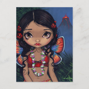 "Hawaiian Volcano Fairy" Postcard