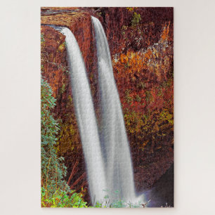 Hawaiian Waterfall Jigsaw Puzzle