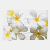 3 Piece Kitchen Towel Set - Plumeria Palm