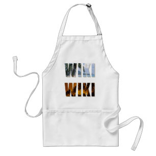 Hawaiian "Wiki-Wiki" Chef's Apron