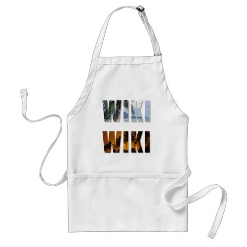 Hawaiian Wiki_Wiki Chefs Apron