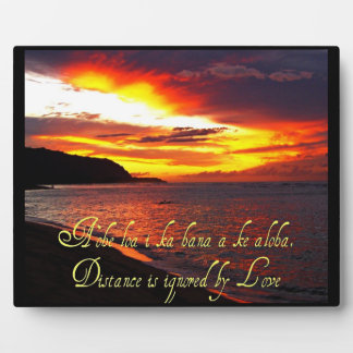 Hawaiian wisdom Christian Plaque