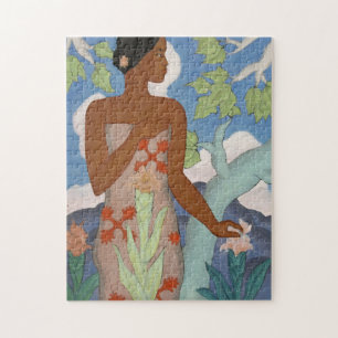 Hawaiian Woman - Arman Manookian Jigsaw Puzzle