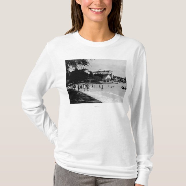 HawaiiBeachfront Scene PhotographHawaii T-Shirt (Front)