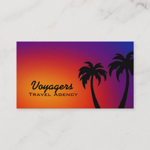 Customizable Hawaiin Business Cards