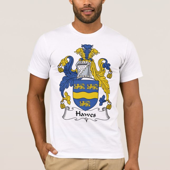 Hawes Family Crest T-Shirt (Front)