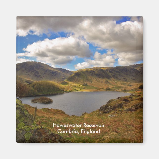 Haweswater Reservoir, Cumbria Fridge Magnet (Front)