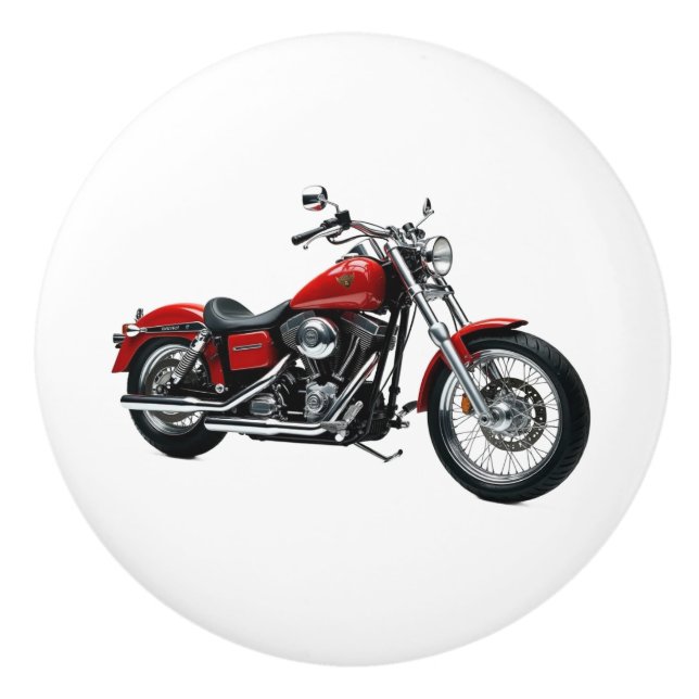 Hawg Heritage V-Twin Evo Era Ceramic Knob (Front)