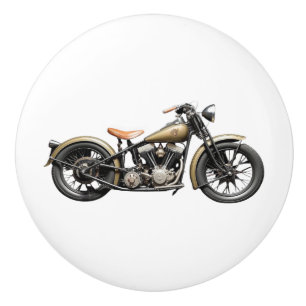 Hawg Heritage V-Twin Knucklehead Era Ceramic Knob