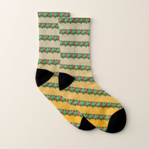 Hawiian Luau Socks