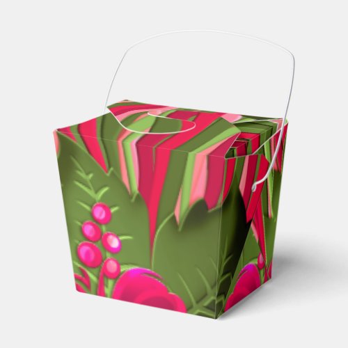 Hawiian Orchids Favor Boxes