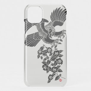 hawk and camellia 鷹椿 iPhone 11 case