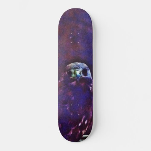 Hawk Art Digipainting Skateboard