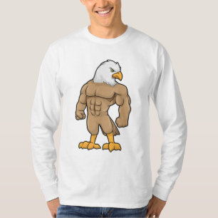 Hawk as Bodybuilder with Six pack T-Shirt