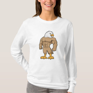 Hawk as Bodybuilder with Six pack T-Shirt