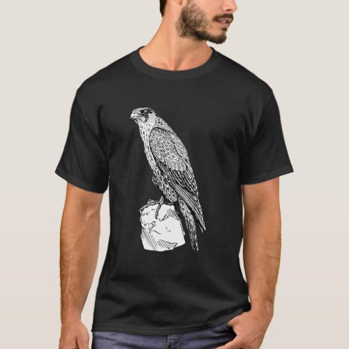 Hawk Bird Birding Gift T_Shirt