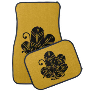 Hawk Feather Butterfly Car Mat
