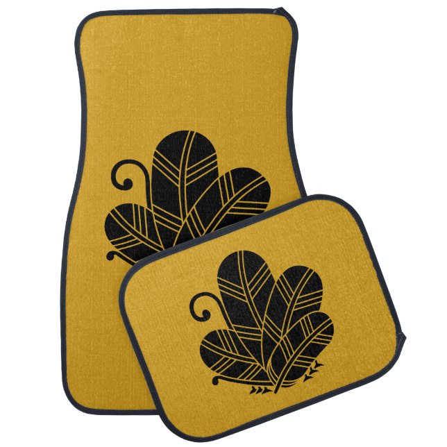 Hawk Feather Butterfly Car Mat (Set)