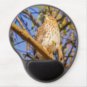 Hawk Gel Mousepad Wildlife Raptor Desk Decor