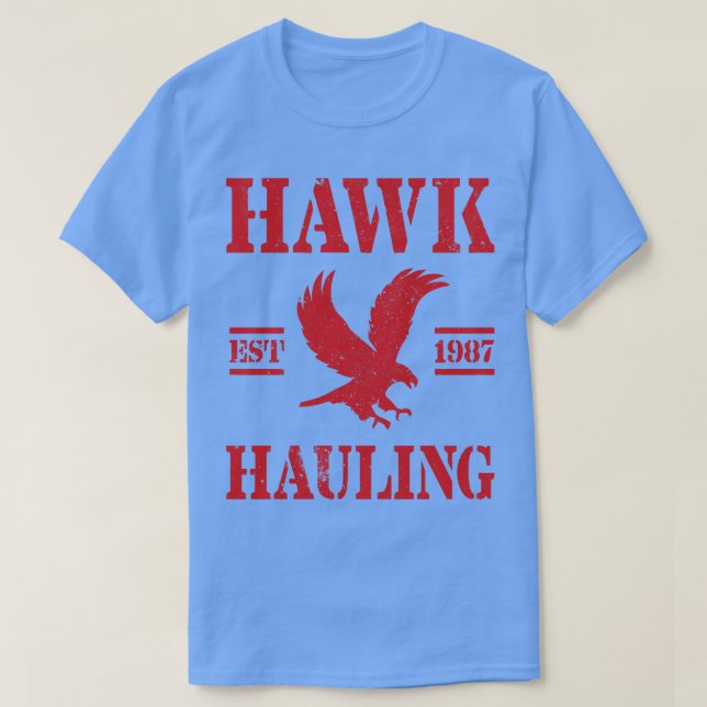 Hawk Hauling Vintage Trucker T-Shirt (Design Front)