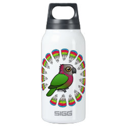 Hawk-headed Parrot Feather Circle SIGG Thermo Bottle (0.5L)