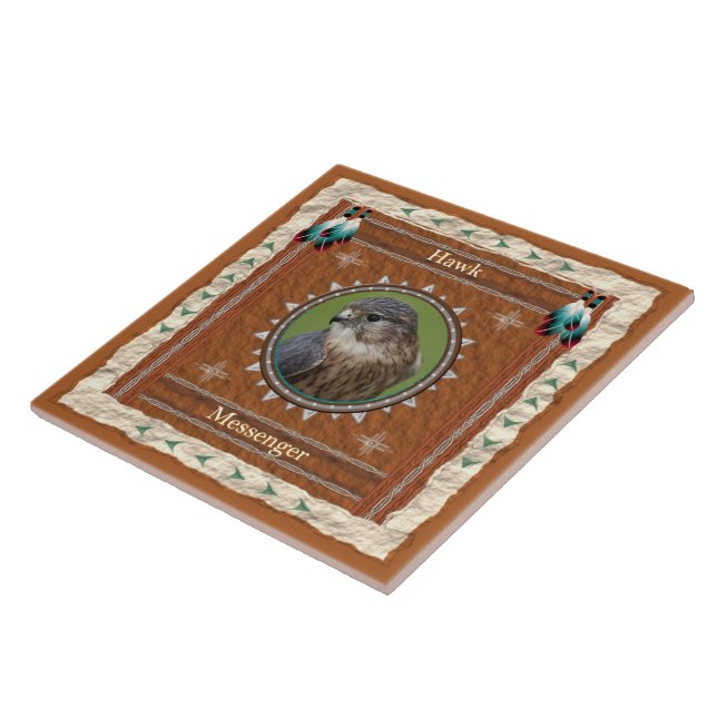 Hawk  Messenger Energy Ceramic Tile (Side)