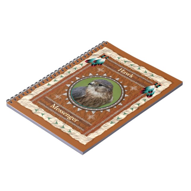 Hawk  Messenger Energy Notebook (Left Side)