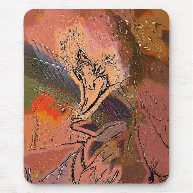 HAWK MOUSE PAD (Front)