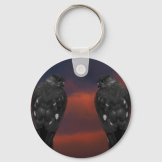 Hawk Storm Keychain