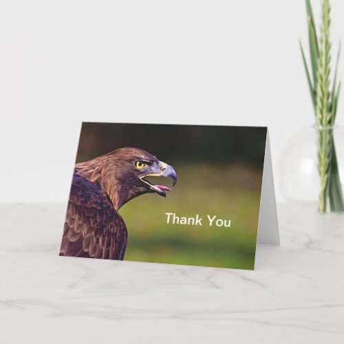 Hawk Thank You Card