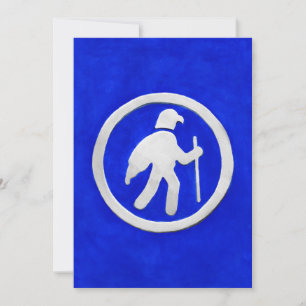 Hawk Trail Marker Invitation