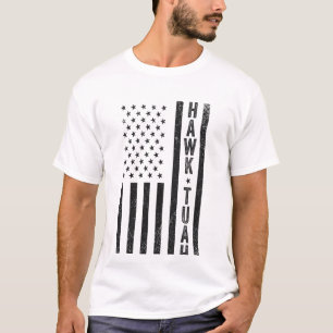 Hawk Tuah Spit On That Thang Funny 4th Of July   T-Shirt